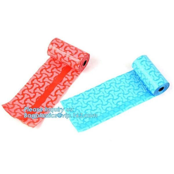 Nappy Baby Disposable Diaper Sacks, Degradable scented disposable baby diaper sack, green tie handle baby diaper sack