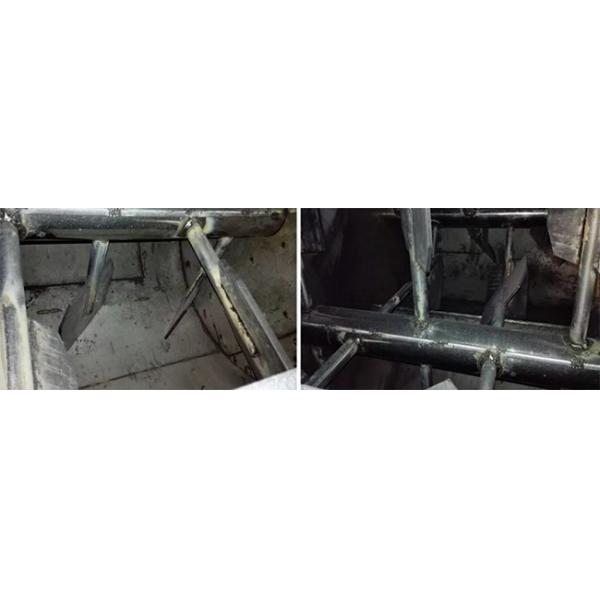 250kg 5.5kw Double Shaft Mixer Poultry Feed Mixer Machine 60 Seconds