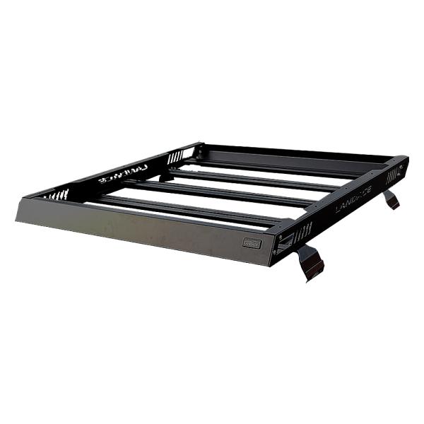 Landace Car Roof Cargo Carrier Aluminium Roof Basket Rack With Side Ladder