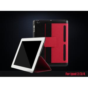 Cheap Ipad2/3/4 popular design PU leather case wholesale