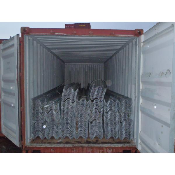 Highway Guardrail Steel Buffer End Galvanized Powder Coated Certified by ISO9001 2000