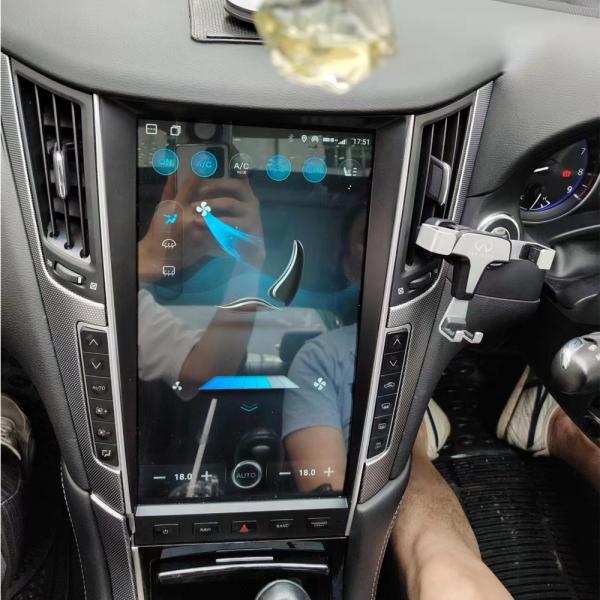 Tesla Android 11 Car DVD Player 6+128gb For Infiniti Q50 Q50L 2015-2019 Navigation