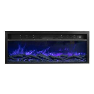 Cheap 60inch Bluetooth speakers Fully Recessed Electric Fireplace 950-2000W wholesale