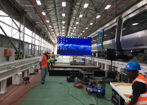 Quality Super Thin P2.5 Indoor Led Display Signs / SMD Led Wall Display With Meanwell Power Supply for sale