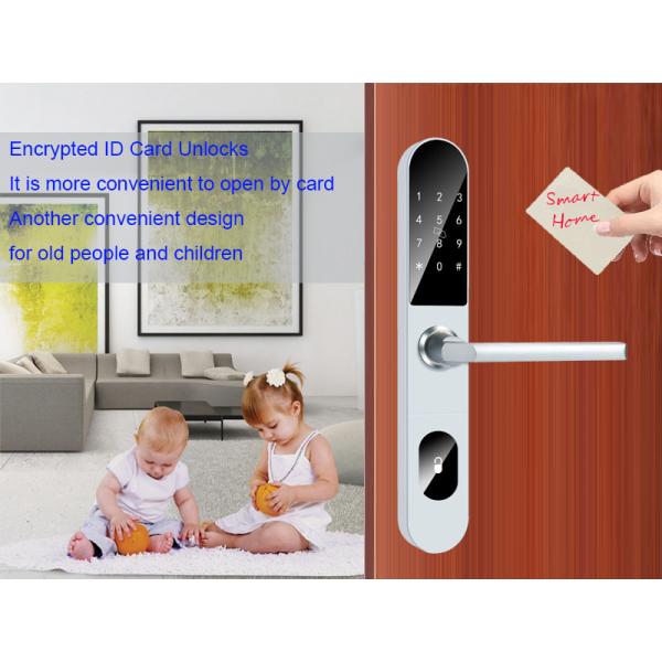 Smart Home Card password Glass Door Lock Keyless Intelligent Door Lock Smart For Door