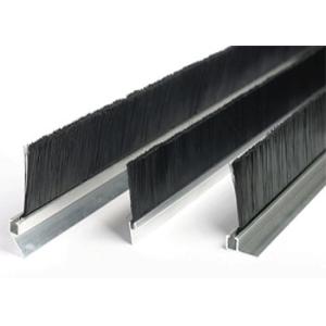 China PP Bristle Commercial Door Weatherstripping Brush Sealing Strip Brush on sale
