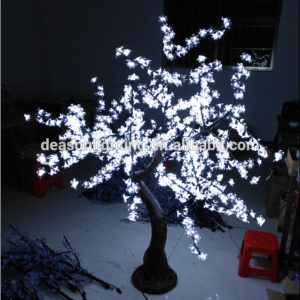 cherry blossom tree with lights