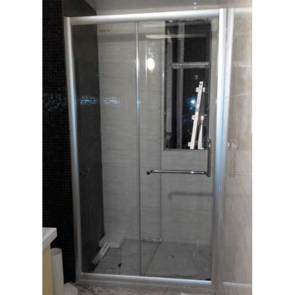 Quality OEM Sliding Shower Screen Safety Moisture Proof With Acrylic Tray for sale