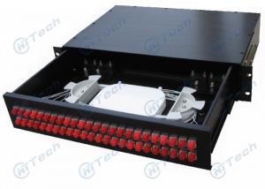 China Exquisite FC Fiber Optic Patch Panel / 2U 48 Port Patch Panel Small Dimension on sale
