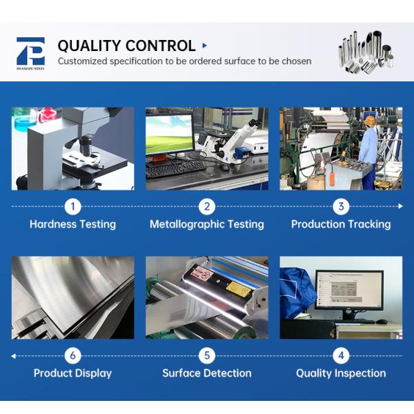 Round Welded Ss 304 Tube SUS201 202 304/2B 304L 316L 309S 310S/NO.1