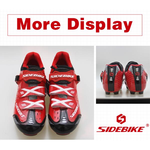 ODM Red Cycling Mountain Mtb Shoes With SPD Pedal