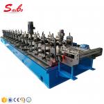 Sheet Metal Forming Equipment / Top Hat Roll Forming Machine 16 Stations with