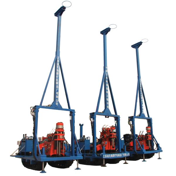 GYQ-200A Core Drilling Rig Soil Investigation Drilling Machine Spt Mining Drill Hydraulic Chuck Light Weigh