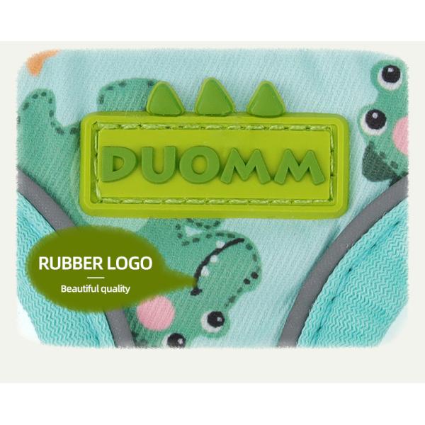 New dog leash small and medium-sized dog chest harness cartoon dinosaur dog walking rope reflective pet chest harness