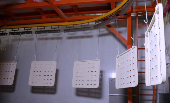 Square Epoxy Coated 2160mm All Electric Hospital Bed