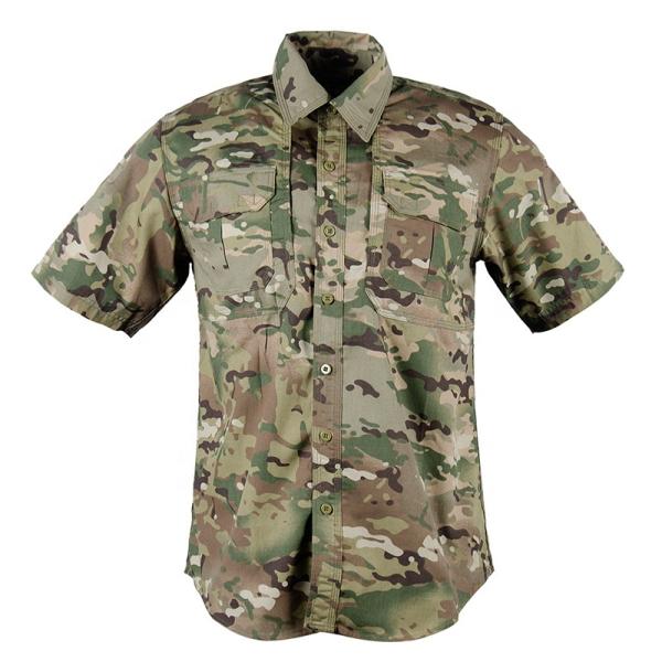 CASUAL SHIRTS Men's Formal Dress Shirt Short Sleeve Short Shirt for Outdoor Wear