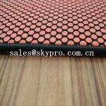 Eco - Friendly Gym Mat Odorless Natural Rubber Sheet Soft Exercise Yoga Mat