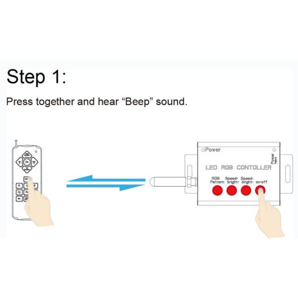 AC12V RGB commercial totally synchronous controller LED pool light controller