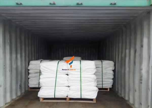 Dry Bulk Container Liner with Zipper PP Material for Cocoa/Malt/ Coffee Beans