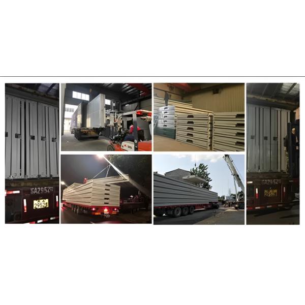 Mobile Living Folding Container House Custom Fast Installation Flat Pack Prefab House