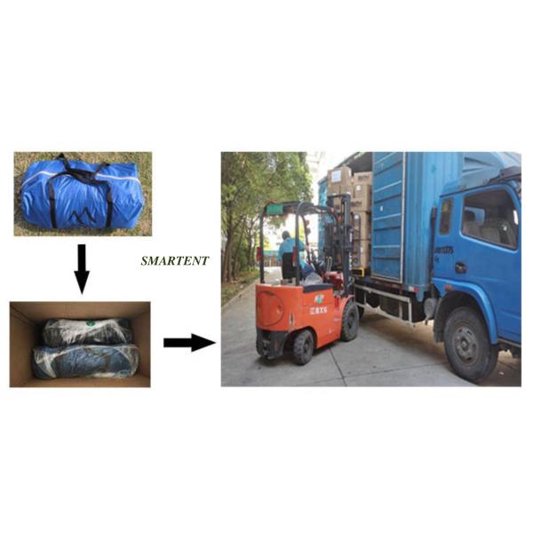 215*78CM Dual Color Outdoor Watrproof 190T Polyester Hollow Fiber Stuffing Classical Two People In One Sleeping Bag