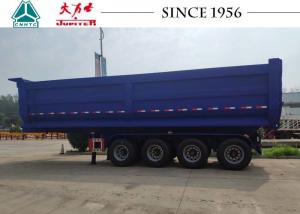 China 4 Axle U Shape Heavy Duty Dump Tipper Trailer on sale