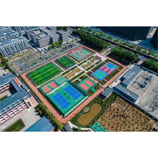 Rectangular Design And UV Resistance Outdoor Running Track For Optimal Running