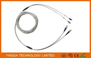 China Full Armored Outdoor Optic Fiber Patch Cord DLC 2 Core Optical Cable Assembly on sale