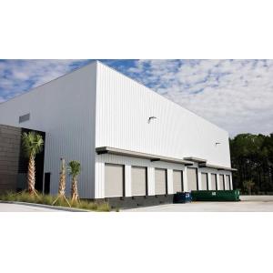 Cheap Steel Frame Metal Prefabricated Industrial Buildings With Metal Wall Cladding wholesale