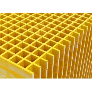 Cheap 35*35*35 Fiberglass Grating Panels , Pultruded Fiberglass Grating wholesale
