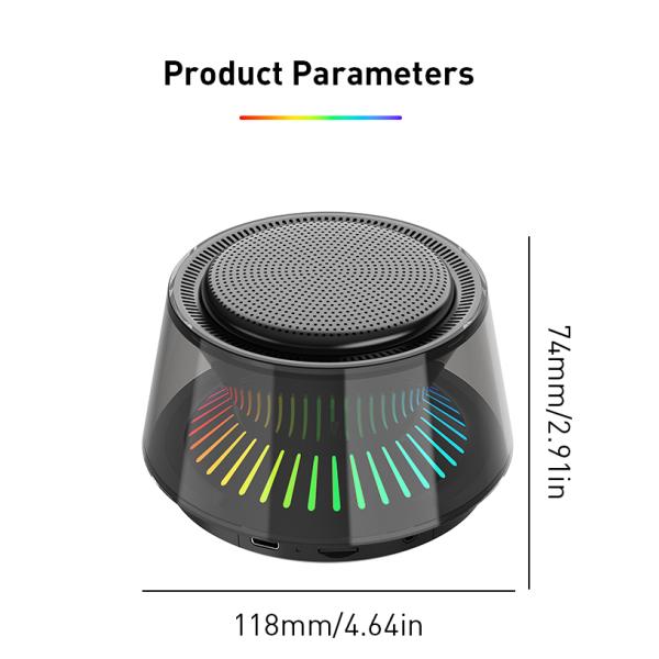Portable Mini Blue Tooth Speaker With RGB Light Your Ultimate Outdoor Music Solution