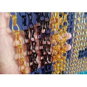 Cheap Anodized Aluminium Metal Chain Link Curtains Used As Wall Coverings wholesale