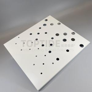 Cheap RAL9010 Artistic Design Aluminium Ceiling Board CTC Metal Square Ceiling Tiles wholesale