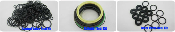 Hydraulic Rock Breaker Spare Parts SB140 Soosan Seal Kit Excavator Components