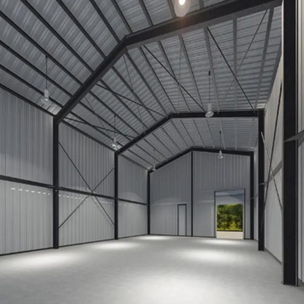 Quality Welded Commercial Lightweight Steel Frame Construction H Shape For Workshop for sale