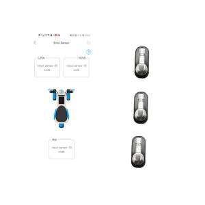 China Real Time Bluetooth Rear Three Wheeled Motorcycle TPMS on sale