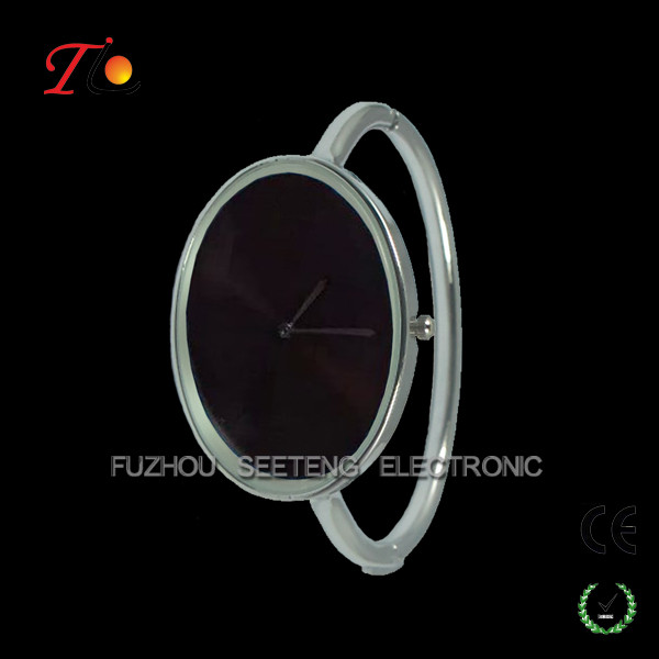 Charming Vintage watches ladies Bracelets watches with rose gold metal bracelet and gunuine leather band