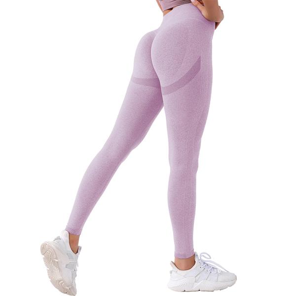 Anti Cellulite High Waisted Gym Leggings Seamless Quick Dry