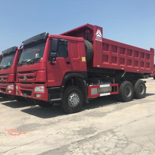 SINOTRUK HOWO 25 Tons 6x4 Dump Truck Tipper 336Hp Euro Two Single - Plate Dry Clutch