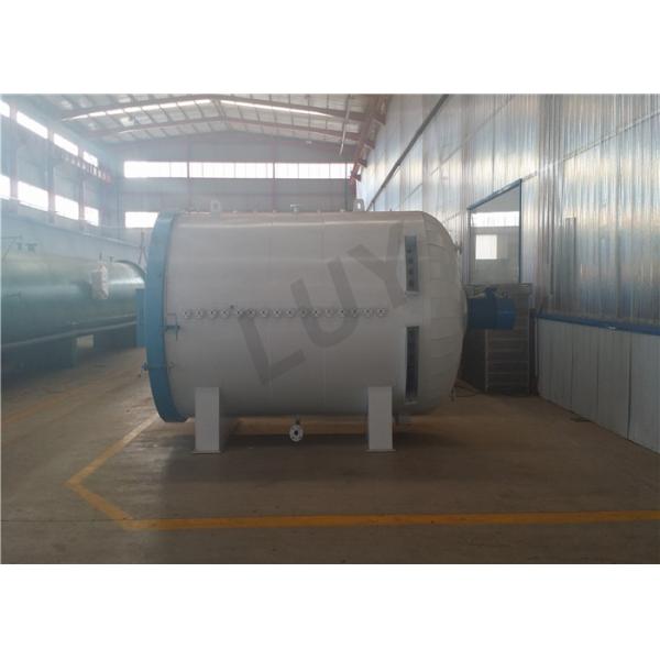 Double Door Autoclave Equipment Q345R Carbon Steel Or Stainless Steel