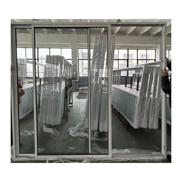 Customizable Aluminum Sliding Glass Doors Waterproof Tempered Glass Sliding Door