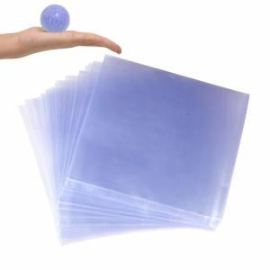 China Shrink Wrap Bags, 4 x 4 inch, PVC Heat Shrink Wrap for Handmade Soaps Bath Bombs, Art Crafts and DIY Crafts on sale