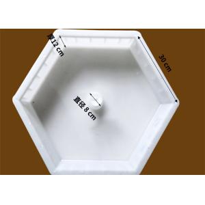 Cheap Reusable Plastic Cement Walkway Mold , Interlocking Concrete Paver Molds wholesale