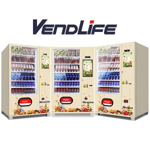Cheap 24 Hours Self-service Store Drinks And Snacks Combo Vending Machine For Food And Drinks Snacks Vendlife Vending Machine wholesale