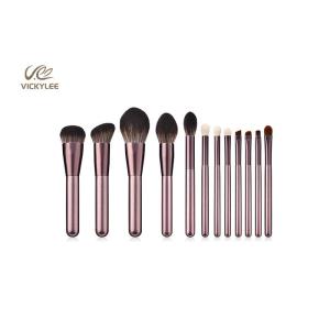 China Animal Hair 12 In 1 ODM Facial Makeup Brushes on sale