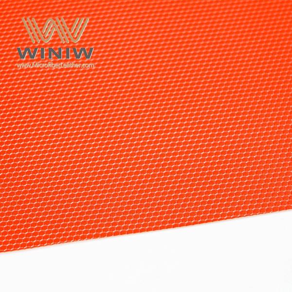 Microfiber PU Synthetic Faux Leather Material For Garments