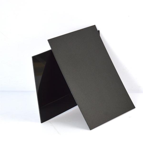 Super Clear Black 4x8 0.3mm PVC Rigid Sheet Plastic