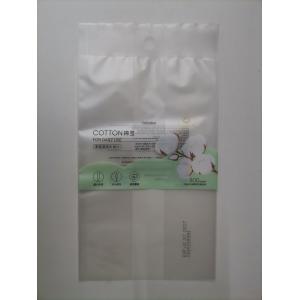 Cheap OEM Cotton Swab Side Gusset Bag 70 Micron Thickness Composite wholesale