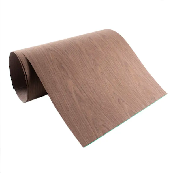 Black Reconstituted Walnut Veneer Engineered For Plywood Face Panel Furniture