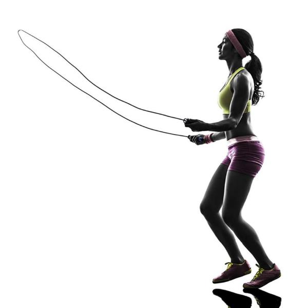 ZHIHUI 300cm Steel Cable Jump Rope Self Locking Aluminium Handle